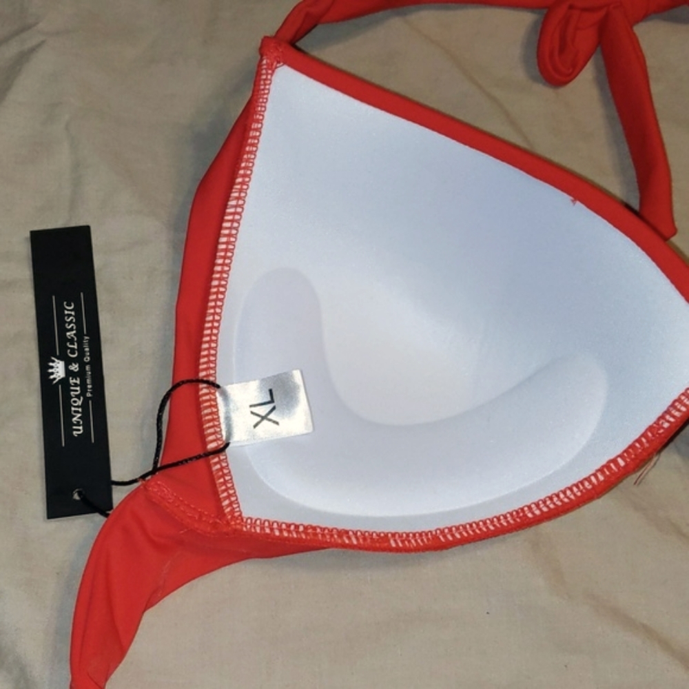 Red Bikini Top - Picture 3 of 3